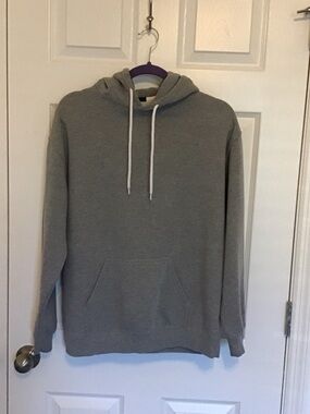 Forever 21 Men's Heather Gray Pullover Hoodie